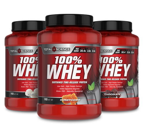 3 x 100% Whey 1kg