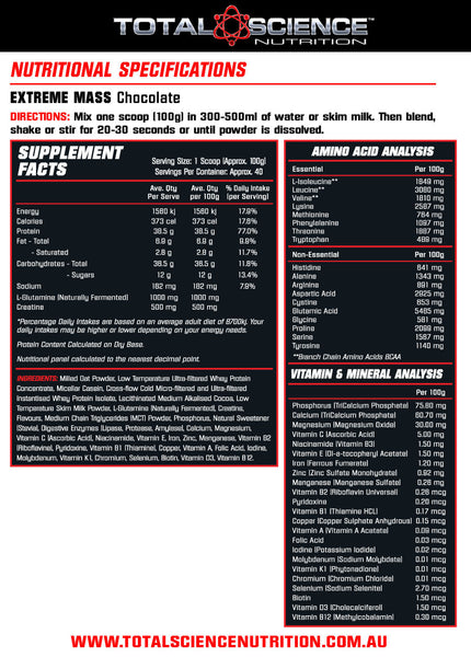 EXTREME MASS 4KG